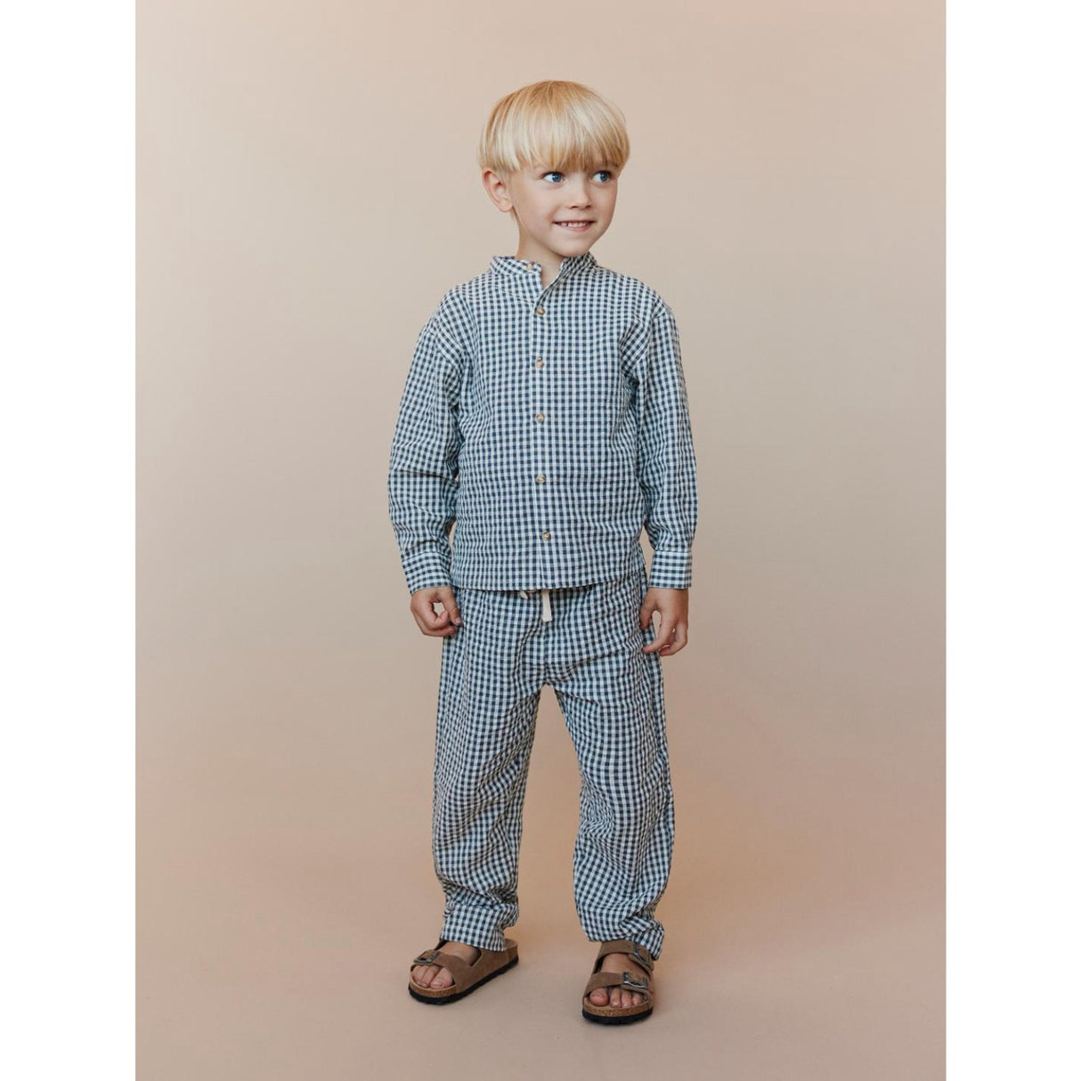 Sofie Schnoor Grey Check Bukser