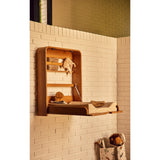 FLEXA Oak Væghængt Puslebord