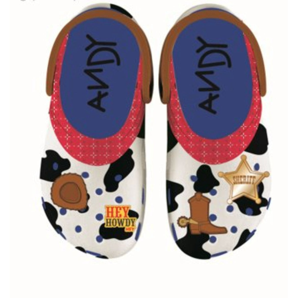 Crocs Toy Story Woody Classic Clog Blue Jean