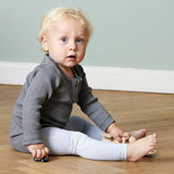 Gobabygo Sky Blue Crawling Leggings Organic Bomuld