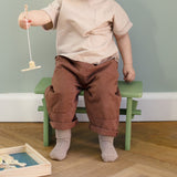 Gobabygo Sand Non-Slip Strømper Bambus