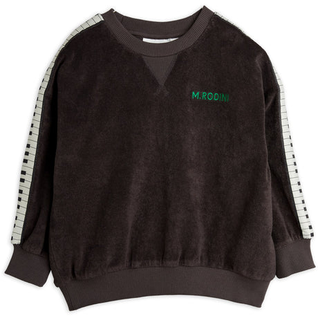Mini Rodini Black Piano Terry Sweatshirt