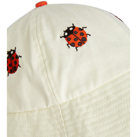 Mini Rodini Offwhite Ladybug Embroidery Solhat