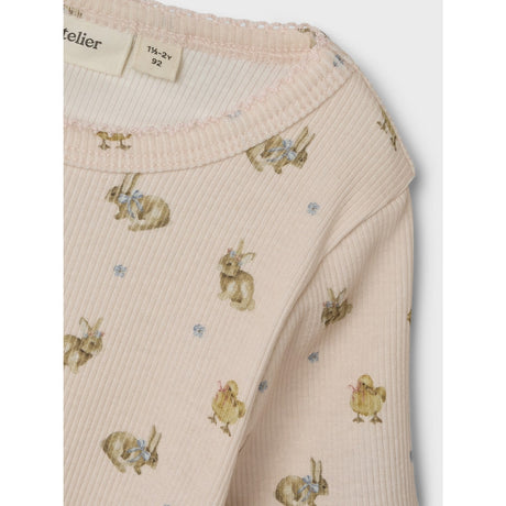 Lil'Atelier Morganite Flavo Kis Slim T-Shirt