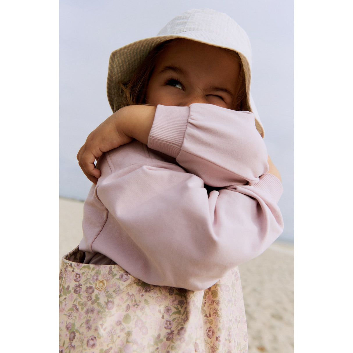 Wheat Rose Flower Field Regntøj Charlo Regnbukser