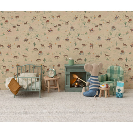 Maileg Vækkeur, Mus - Mint