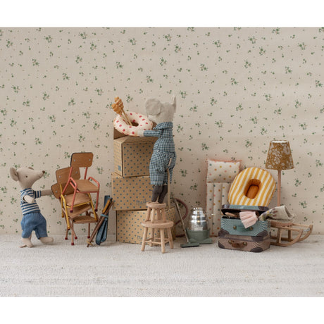 Maileg Stol, Mus - Coral