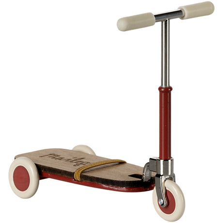 Maileg Løbehjul, Mus - Red