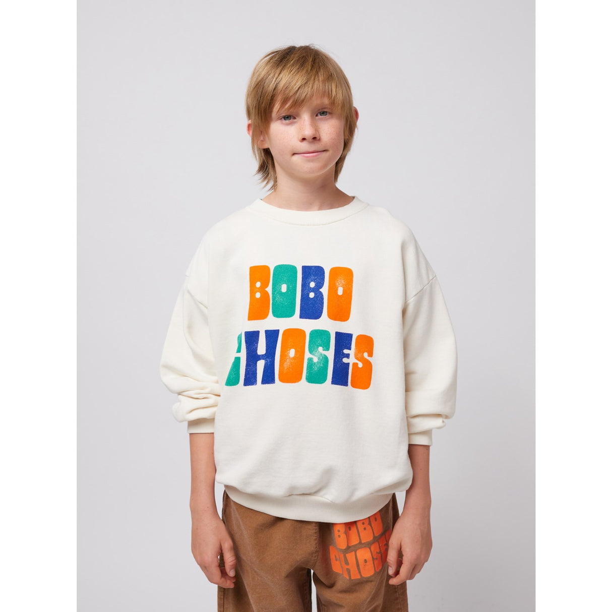 Bobo Choses Offwhite Multicolor Sweatshirt