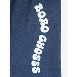 Bobo Choses Blue Wavy Mid Denim Bukser