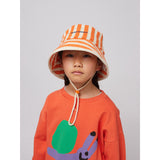 Bobo Choses Orange Striped Bøllehat