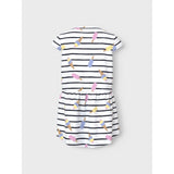 Name It Bright White Ice Vigga Capsl Kjole F1 Noos