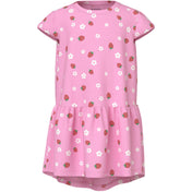 Name It Pink Frosting Strawberry Vigga Capsl Kjole F1 Noos