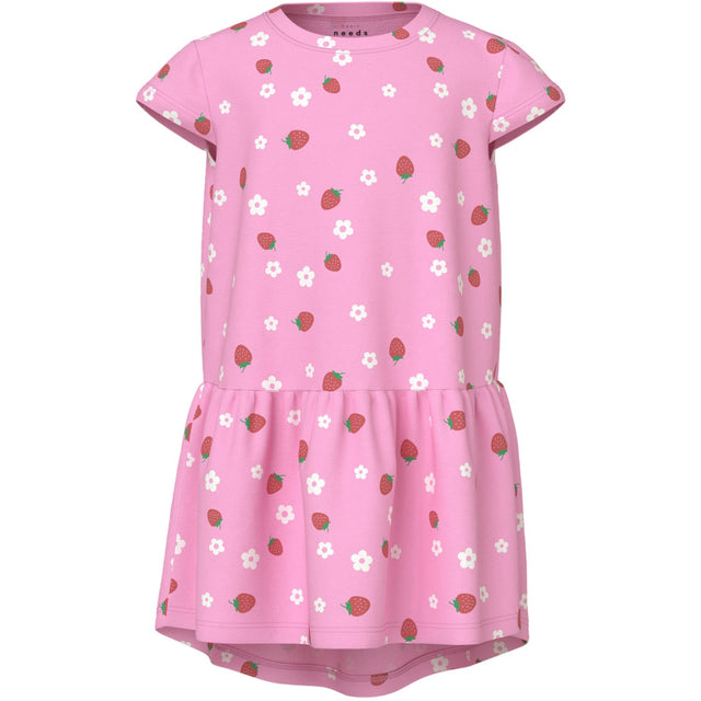 Name It Pink Frosting Strawberry Vigga Capsl Kjole F1 Noos