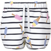 Name It Bright White Ice Vigga Shorts F1 Noos