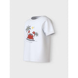 Name It Bright White Crab Surf Vux T-Shirt
