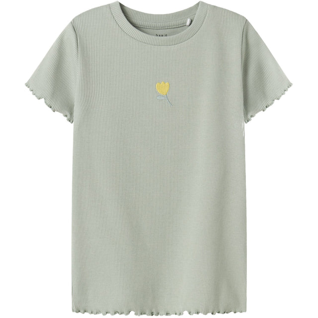 Name It Aqua Gray Lemon Vivemma Slim T-Shirt