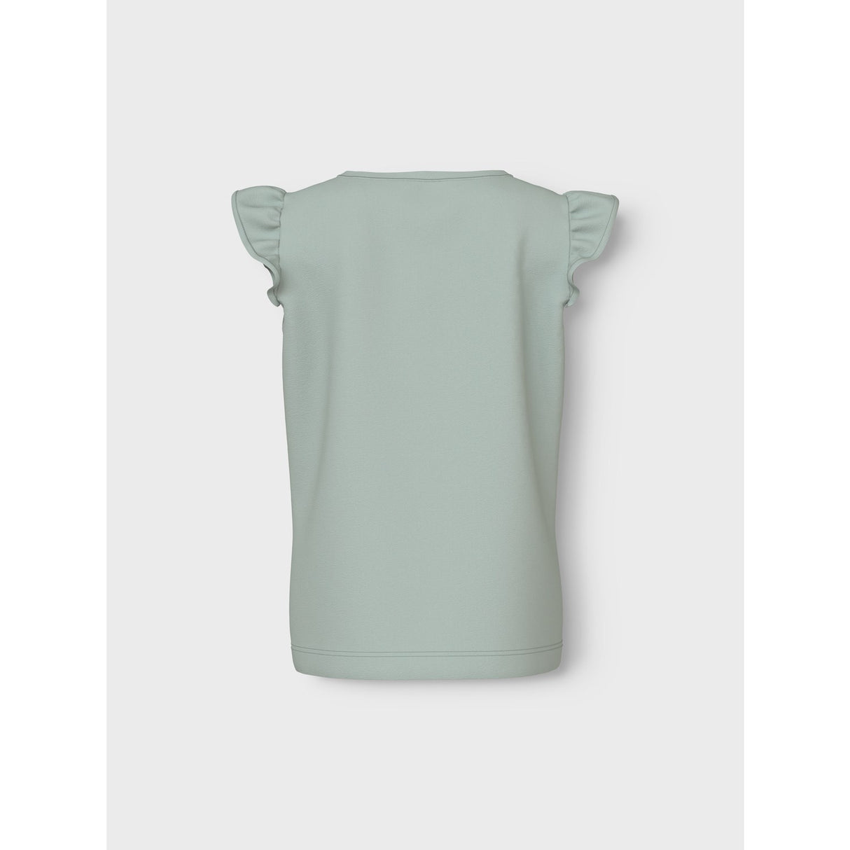 Name It Aqua Gray Yellow Flower Vayana Capsl Top