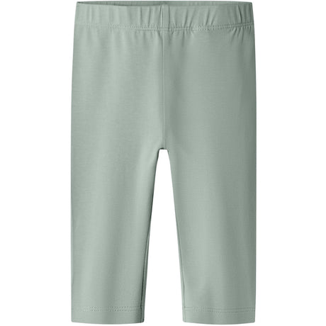 Name It Aqua Gray Vivian Capri Leggings