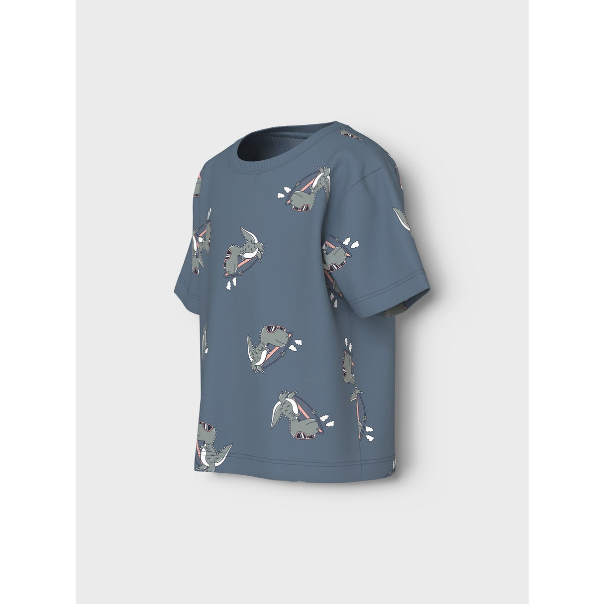 Name It Blue Mirage Dino Surf Valther Regular T-Shirt