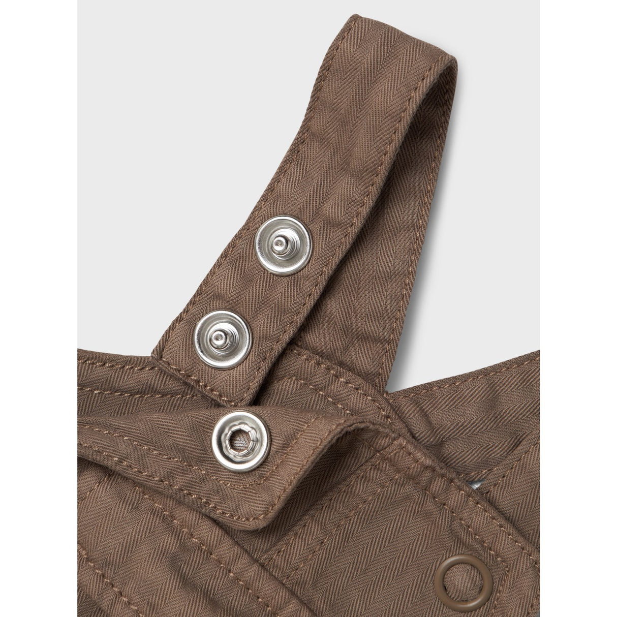 Name It Walnut Ib Regular Sløjfe Tap Twill Overall