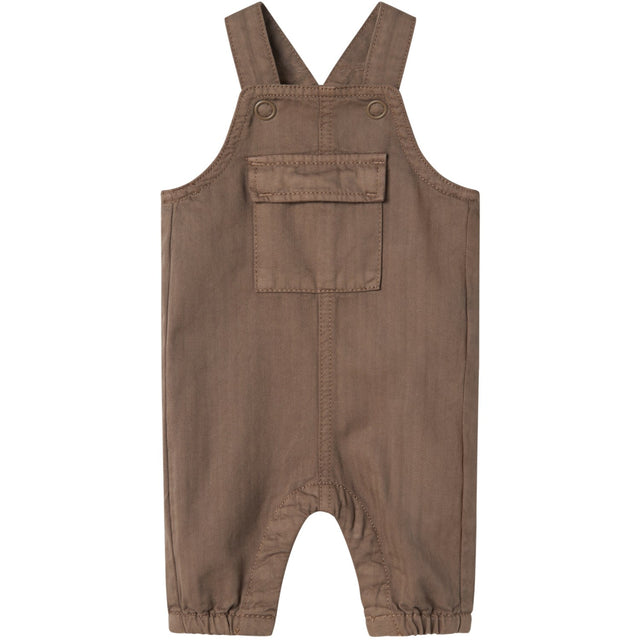 Name It Walnut Ib Regular Sløjfe Tap Twill Overall
