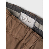 Name It Walnut Ryan Jog Twill Shorts