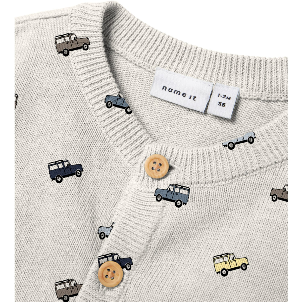 Name It Peyote Melange Hurry Strik Cardigan