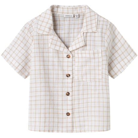 Name It Bright White Halom Regular Skjorte