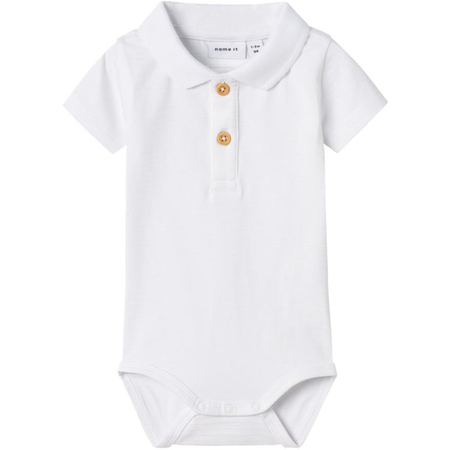 Name It Bright White Hofman Polo Body