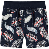 Name It Navy Blazer Ary Hot Wheels Regular Shorts