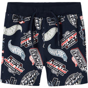 Name It Navy Blazer Ary Hot Wheels Regular Shorts