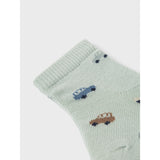 Name It Aqua Gray Hurra Strømper