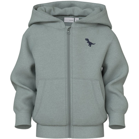 Name It Slate Gray Valon Regular Sweat Cardigan
