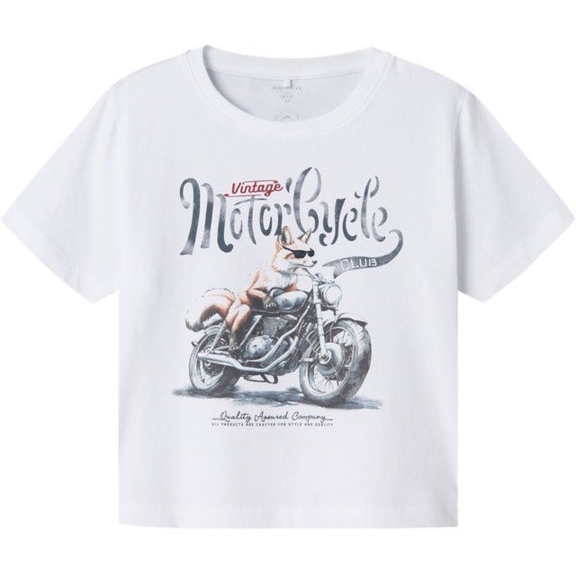 Name It Bright White Husina Regular T-Shirt