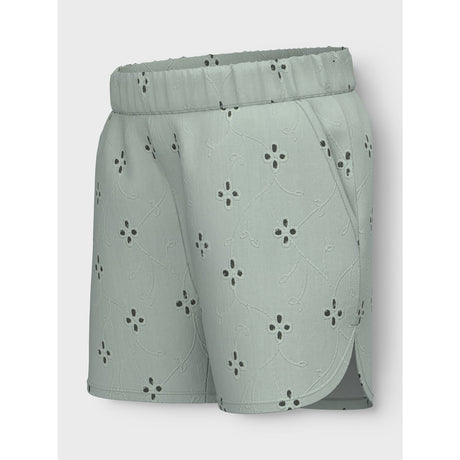 Name It Aqua Gray Violeta Shorts