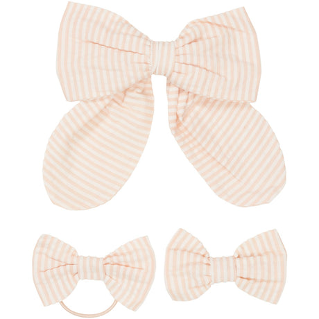 COPENHAGEN COLORS Dusty Rose W Cream Stripe 3-Pak Seersucker Tilbehør