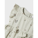 Name It Aqua Gray Hikka Capsl Kjole