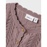 Name It Purple Dove Jollie Strik Cardigan