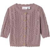 Name It Purple Dove Jollie Strik Cardigan