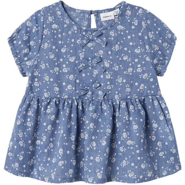 Name It Bleached Denim Hagy Top