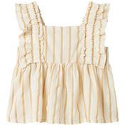 Name It Bleached Sand Cloud Dancer Herdon Cap Top