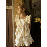 Name It Bleached Sand Cloud Dancer Herdon Cap Top