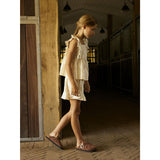 Name It Bleached Sand Cloud Dancer Herdon Cap Top