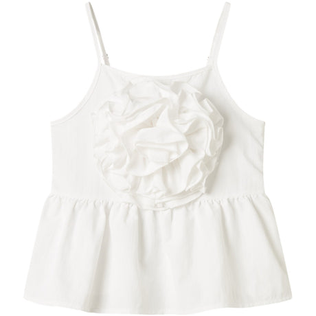Name It Bright White Fylona Strop Top