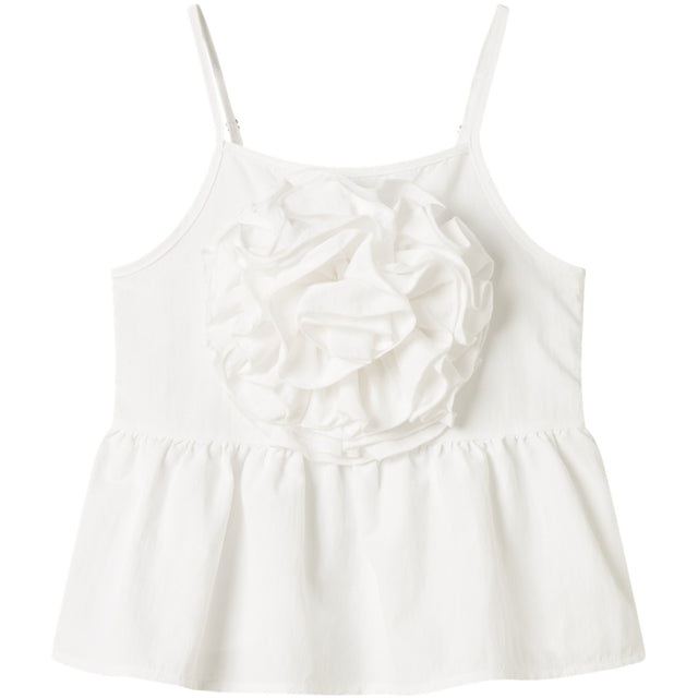 Name It Bright White Fylona Strop Top