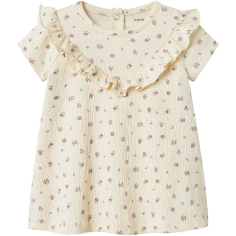 Name It Bleached Sand Jannis Body Kjole
