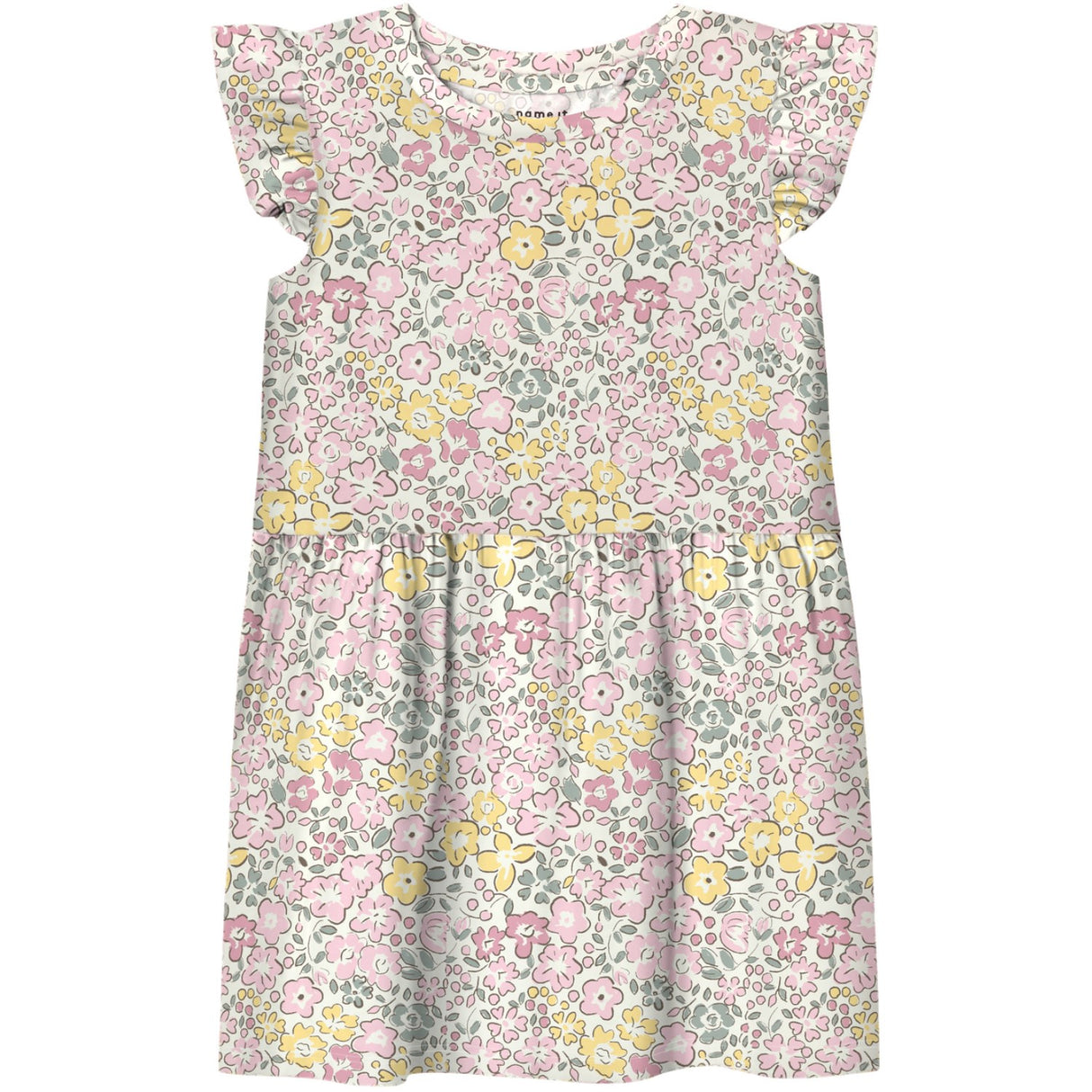 Name It Bright White Lemon Meringue Haile Kasket Kjole