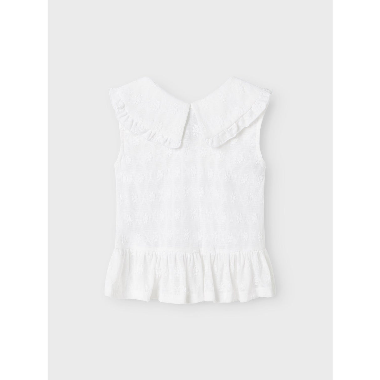 Name It Bright White Holo Kort Top