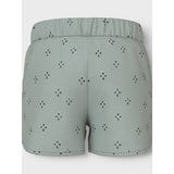Name It Aqua Gray Violeta Shorts